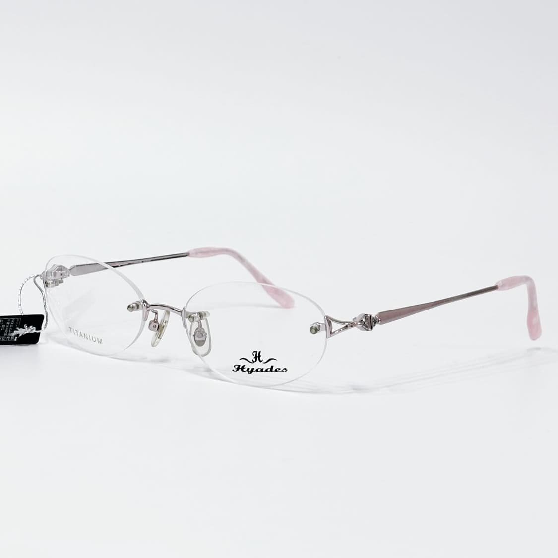 HYADES 핑크 무테 데드스탁 빈티지안경 상품이미지3