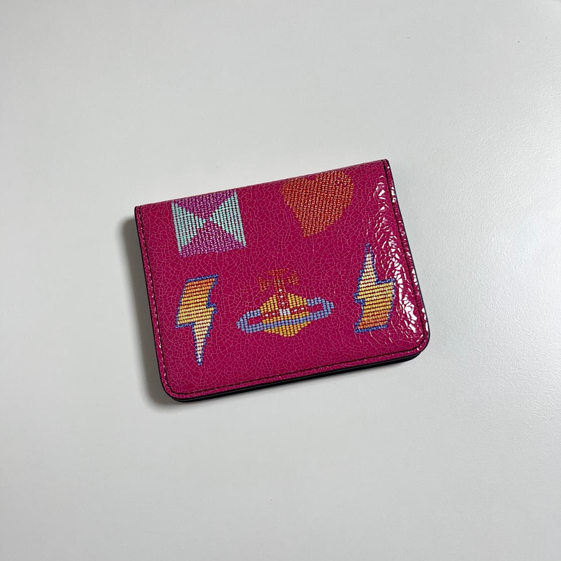 Vivienne westwood 스컬 패턴 카드 지갑 상품이미지3