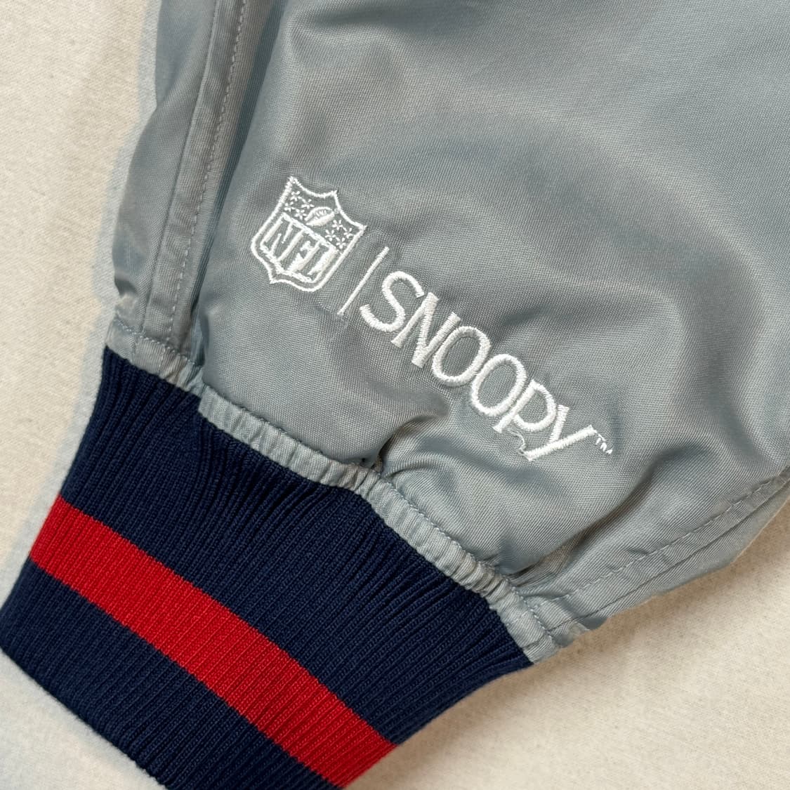 XXL) 뉴에라 x 스누피 x NFL 패트리어츠 바시티 자켓 상품이미지5