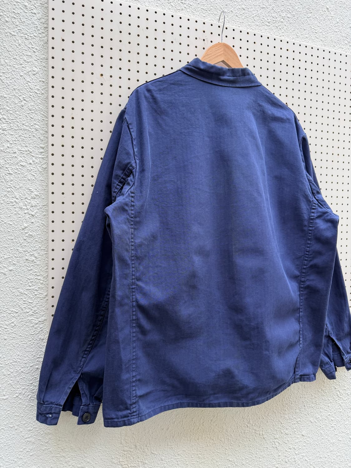 OLD VINTAGE WASHED BLUE HBT 헤링본 프렌치워크자켓 상품이미지10