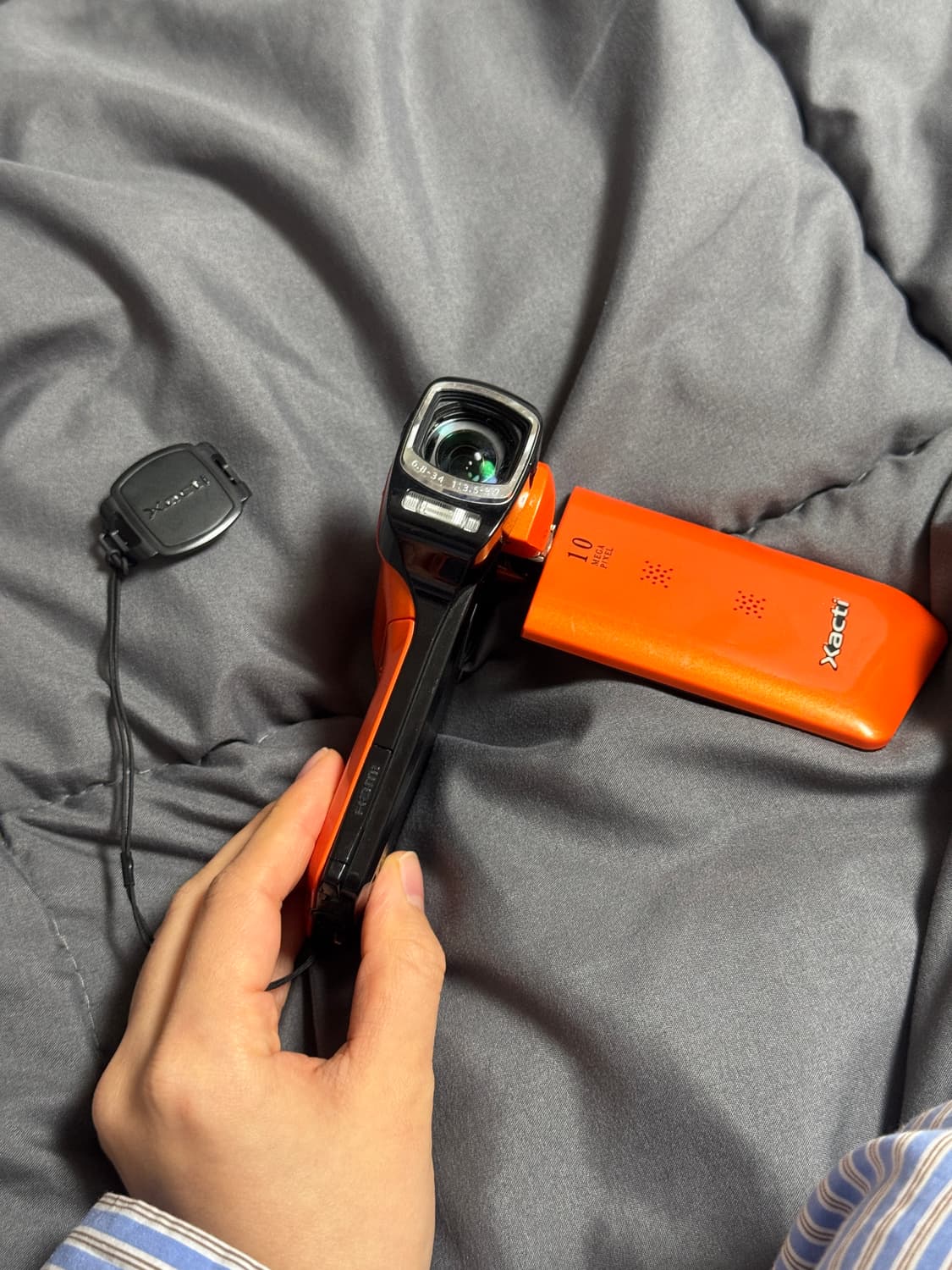 산요 작티 SANYO 캠코더 Xacti DMX-CG11 오렌지 DMX-C 상품이미지3