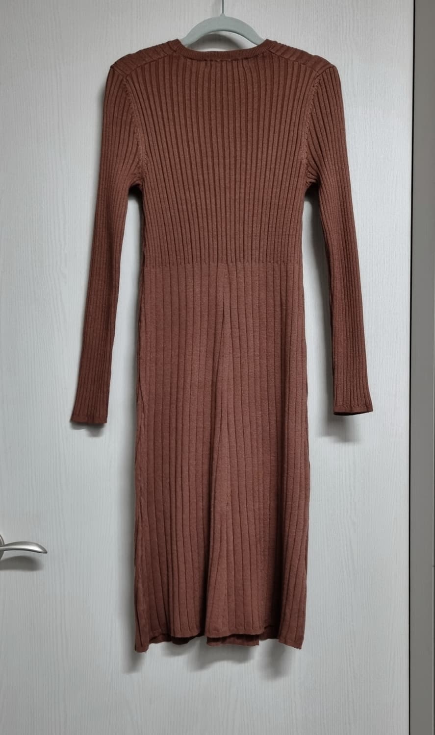 골지 니트 롱 원피스 상품이미지3