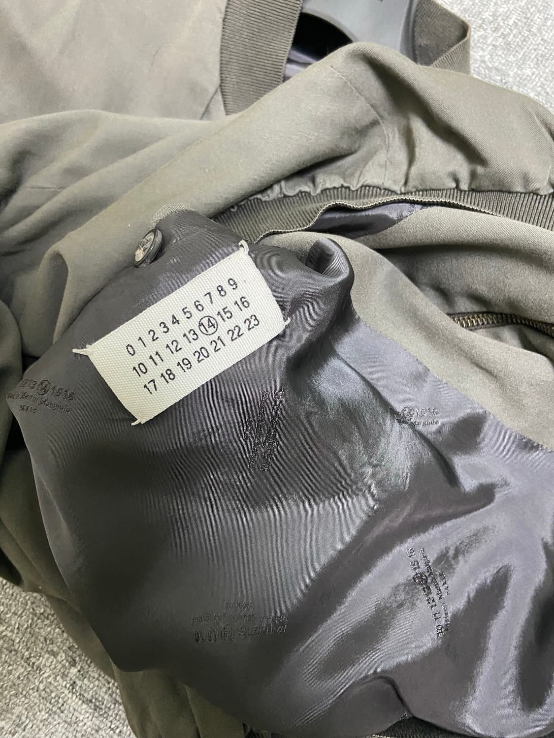 [50] 메종 마틴 마르지엘라 블루종 봄버 상품이미지5