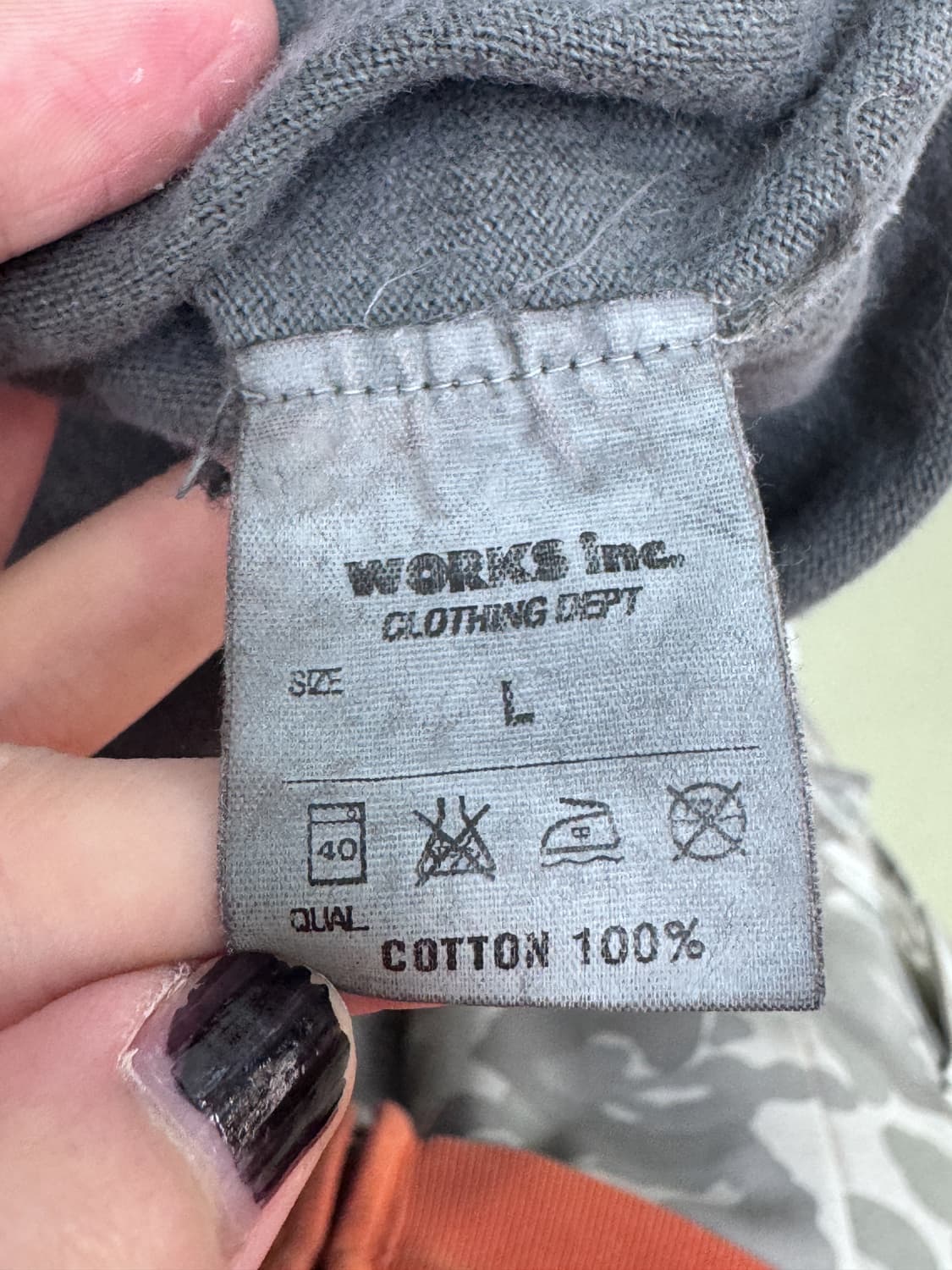 아이언하트 모터사이클 워시드 롱슬리브 상품이미지7