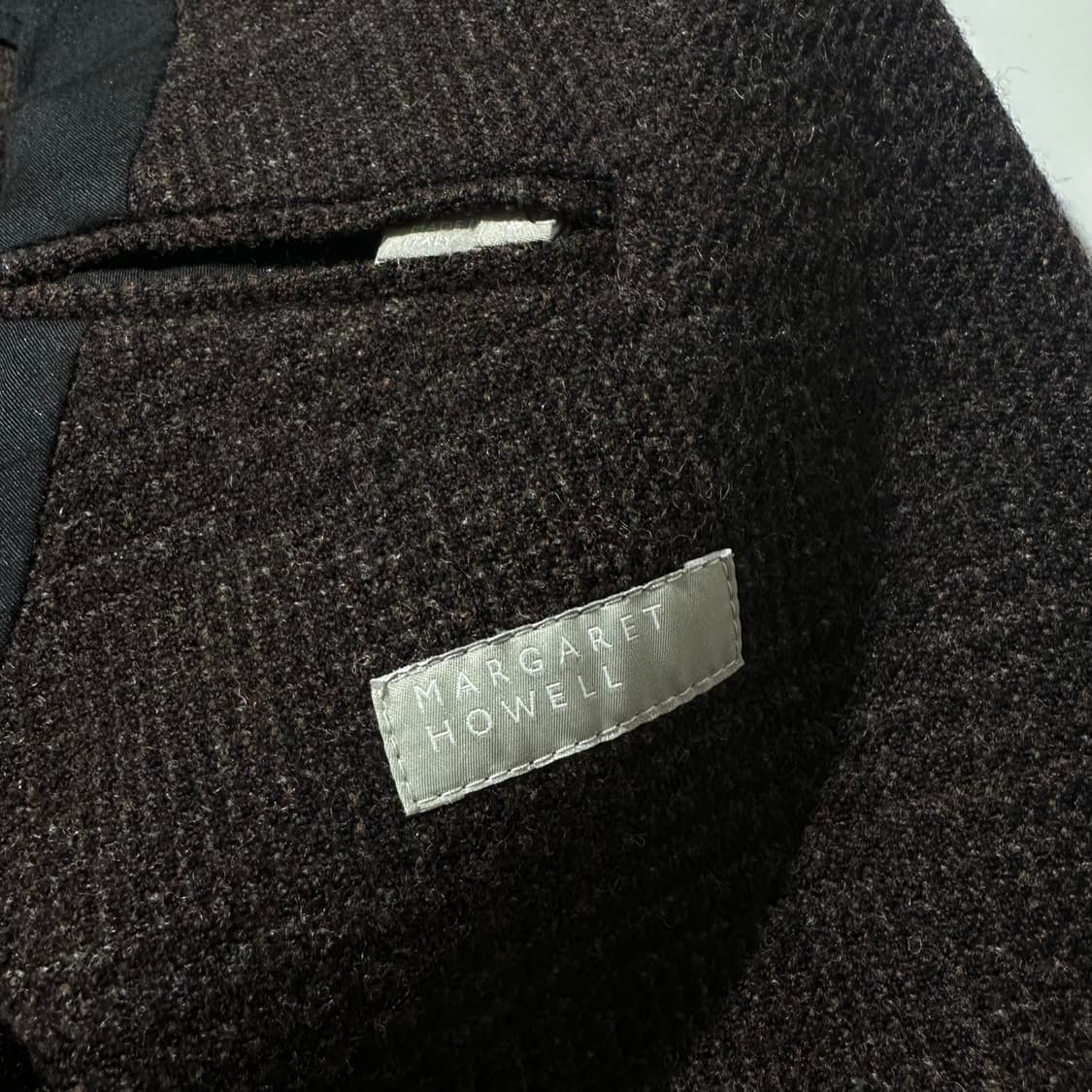 마가렛 호웰 글렌 체크 울 헌팅 싱글 블레이저 자켓 상품이미지5