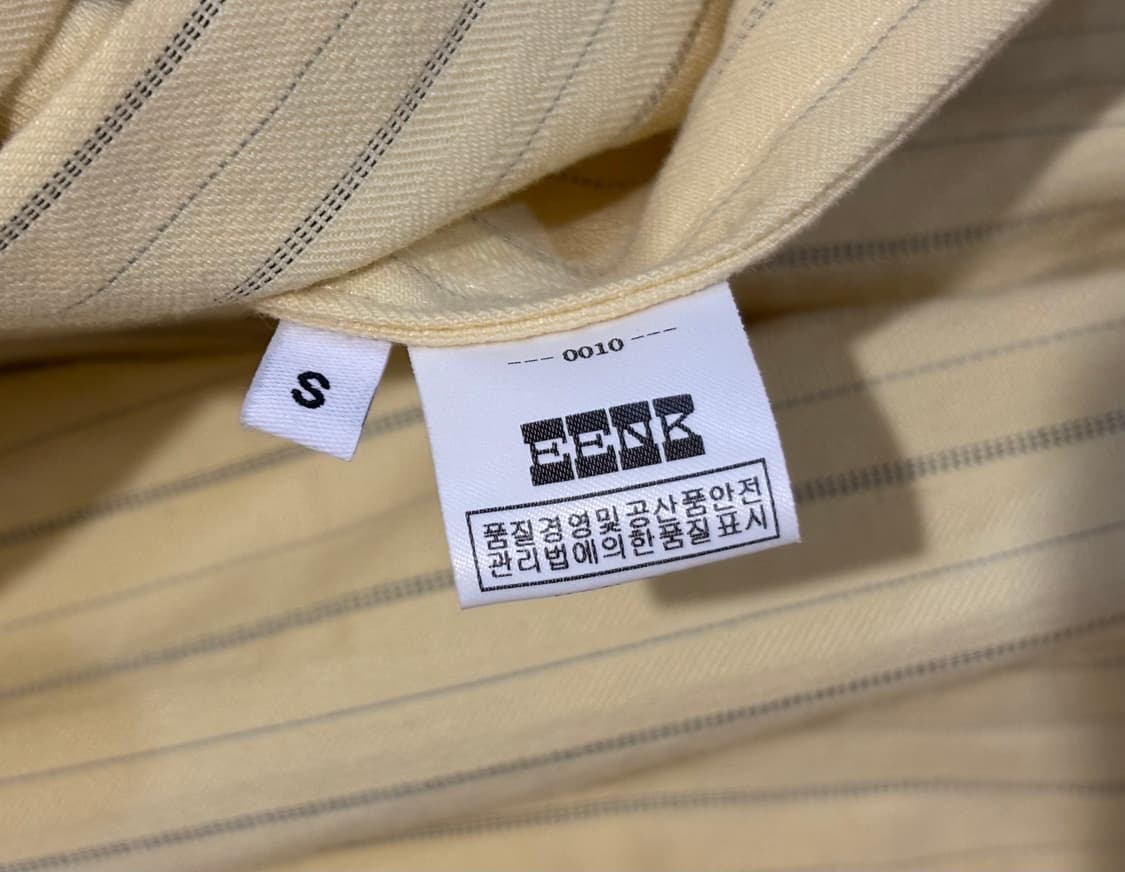 EENK 잉크 옐로우 반팔 드레스 상품이미지3