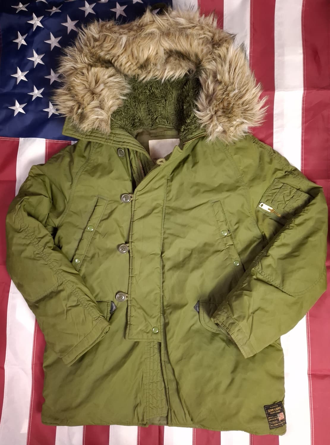 오리지날 랄프로렌폴로 데님앤서플라이 패딩 N3B 파카 상품이미지2