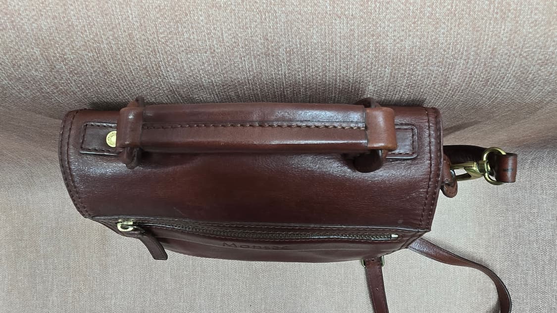 몽삭 소가죽 빈티지스타일 크로스백 상품이미지6