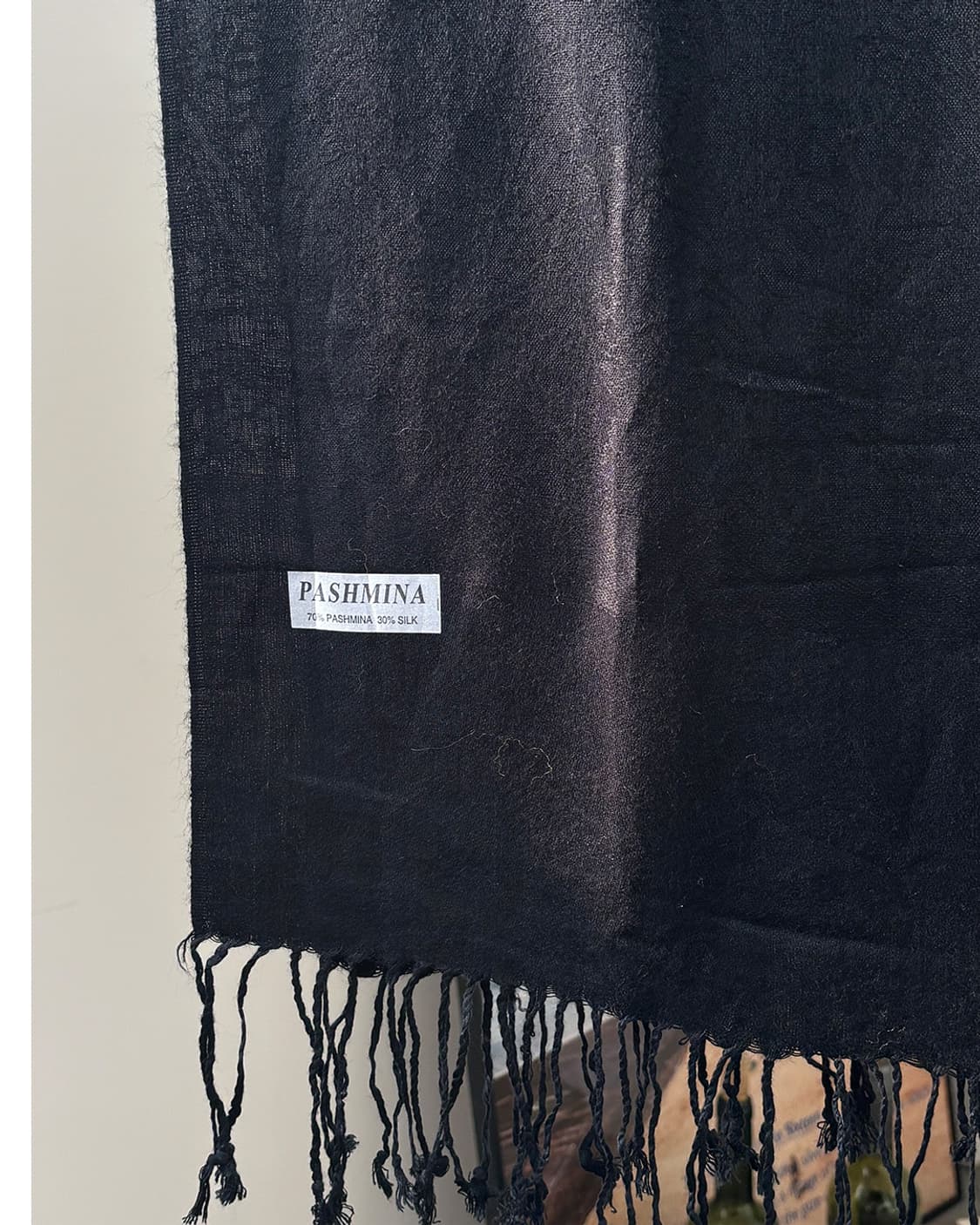 black tone paisley wide pashimina scarf 상품이미지4