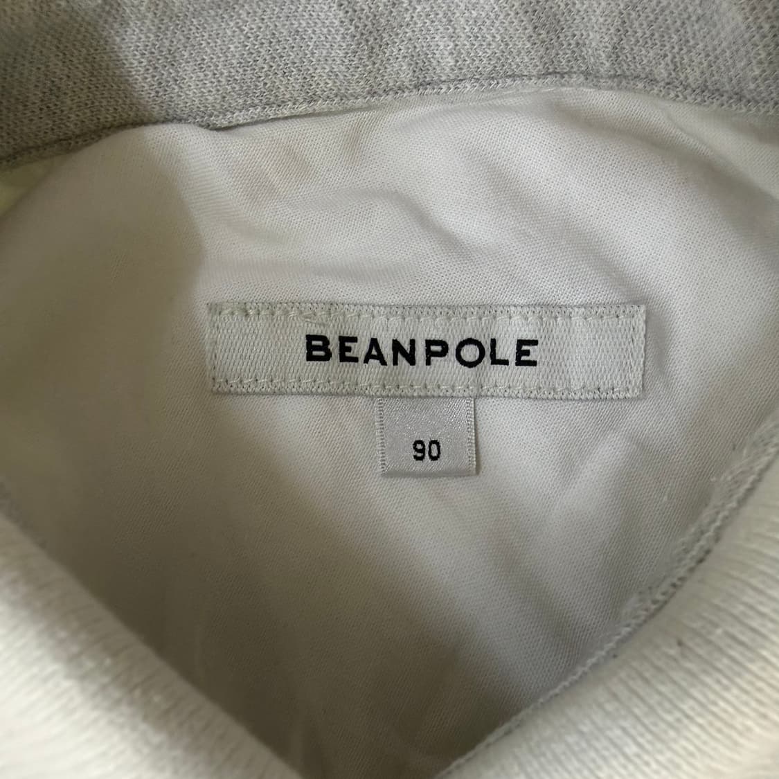 90 빈폴 배색 카라 반팔 티셔츠 0413T 상품이미지3