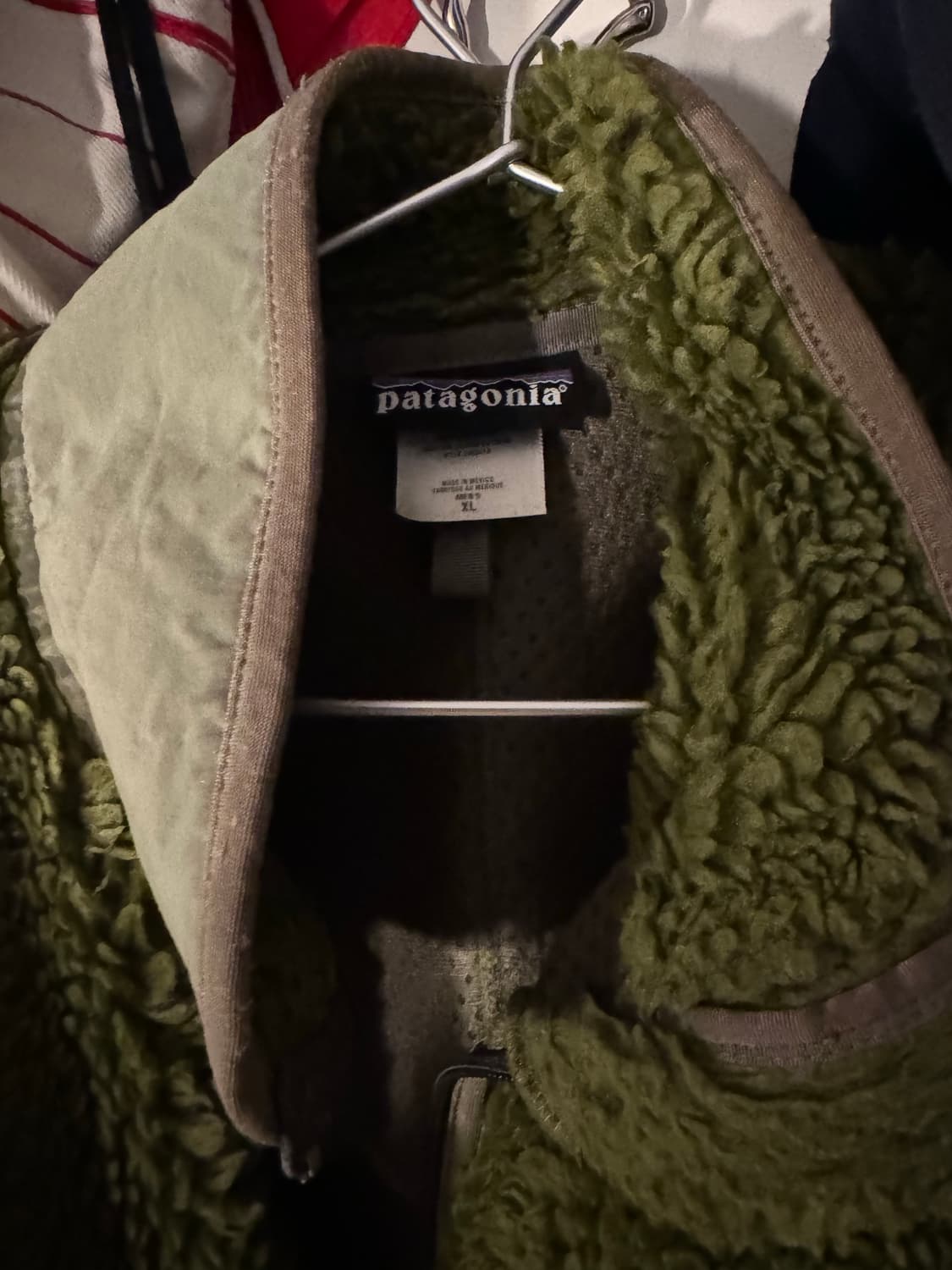 [xl] 파타고니아 빈티지 딥파일 모스그린 상품이미지3