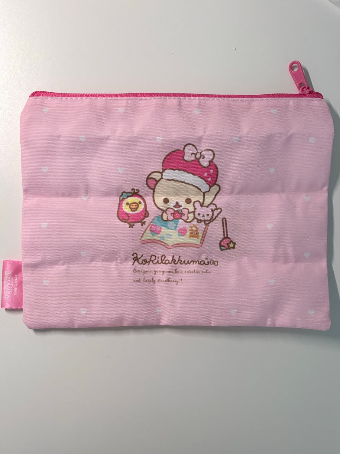 코리락쿠마 딸기 가챠 파우치 상품이미지2