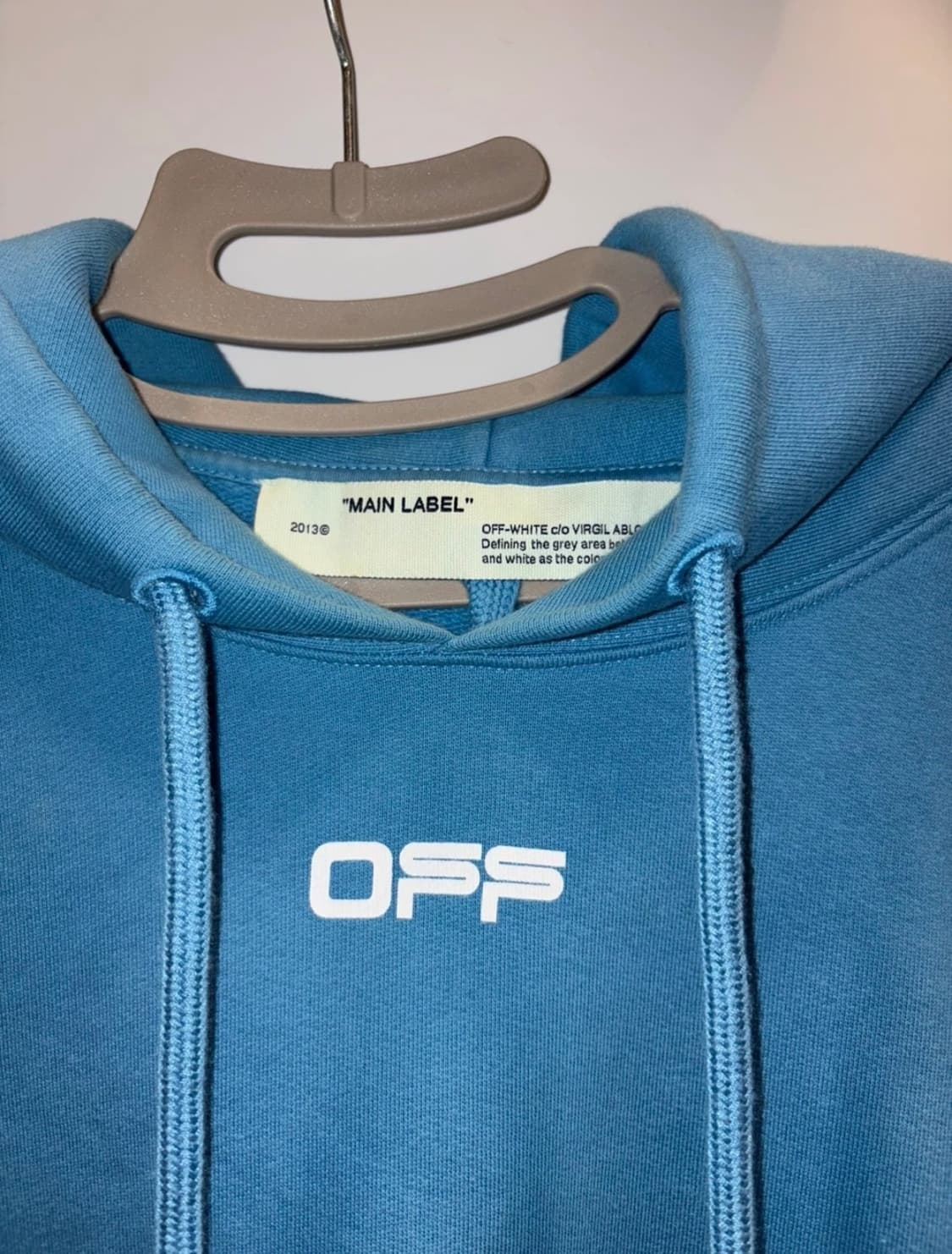 오프화이트 다이애그널 에어포트 애로우 후드티 상품이미지4