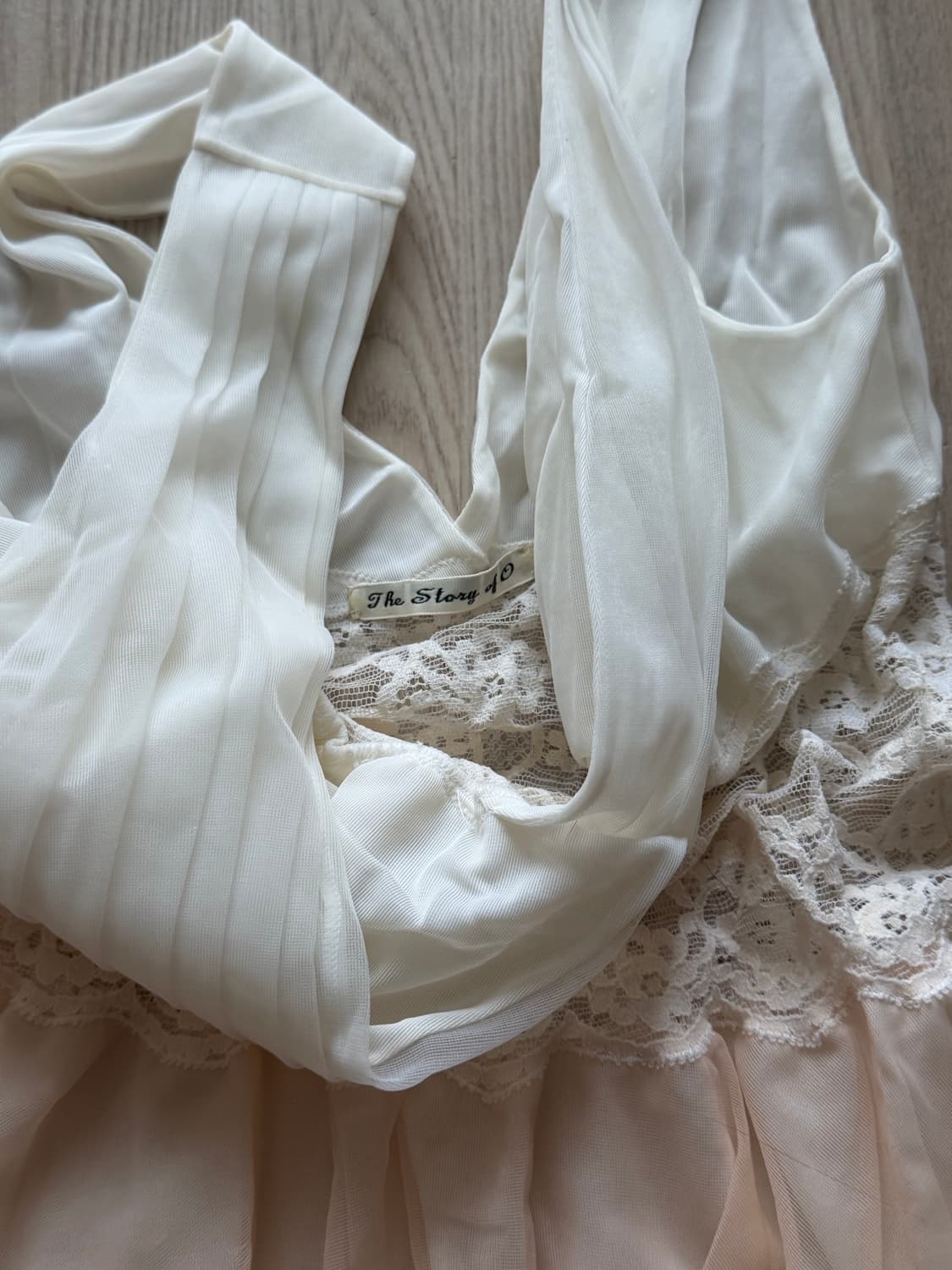 France vintage handmade sheer dreas 상품이미지2