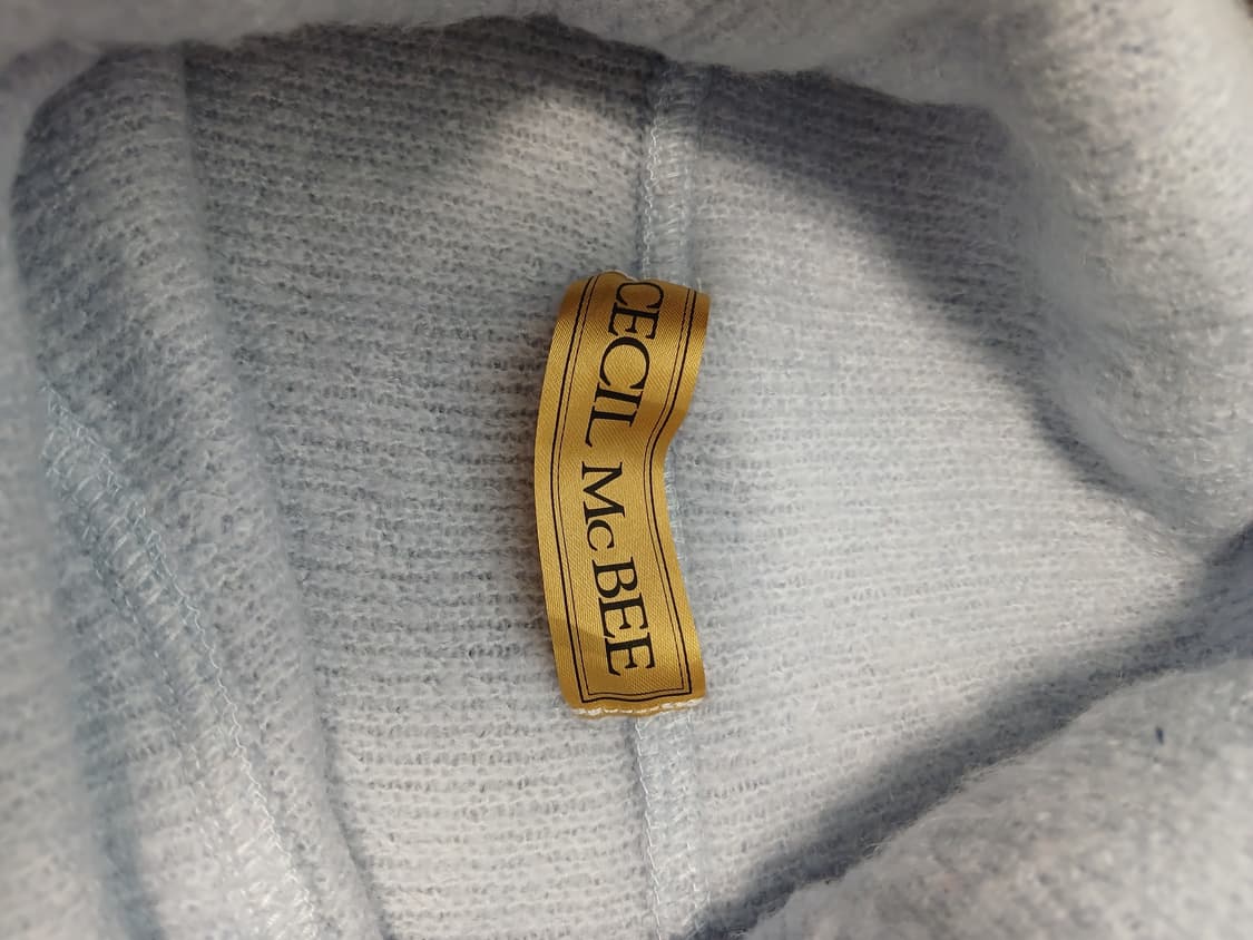 Cecil Mc bee 하늘빛 니트 상품이미지3