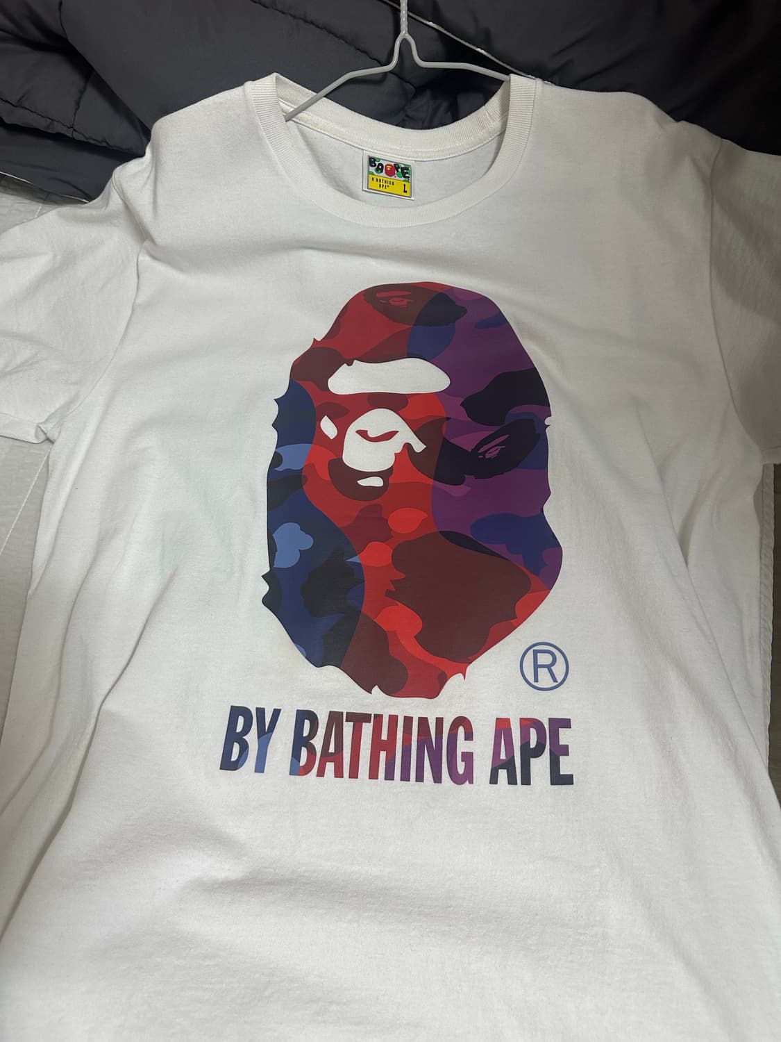 베이프 반팔 L 상품이미지1