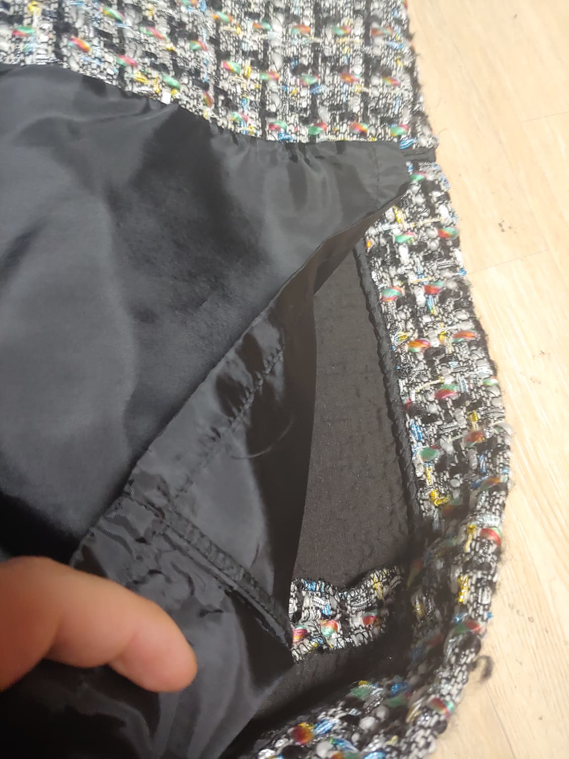 멀티컬러 트위드 재킷 77  상품이미지9