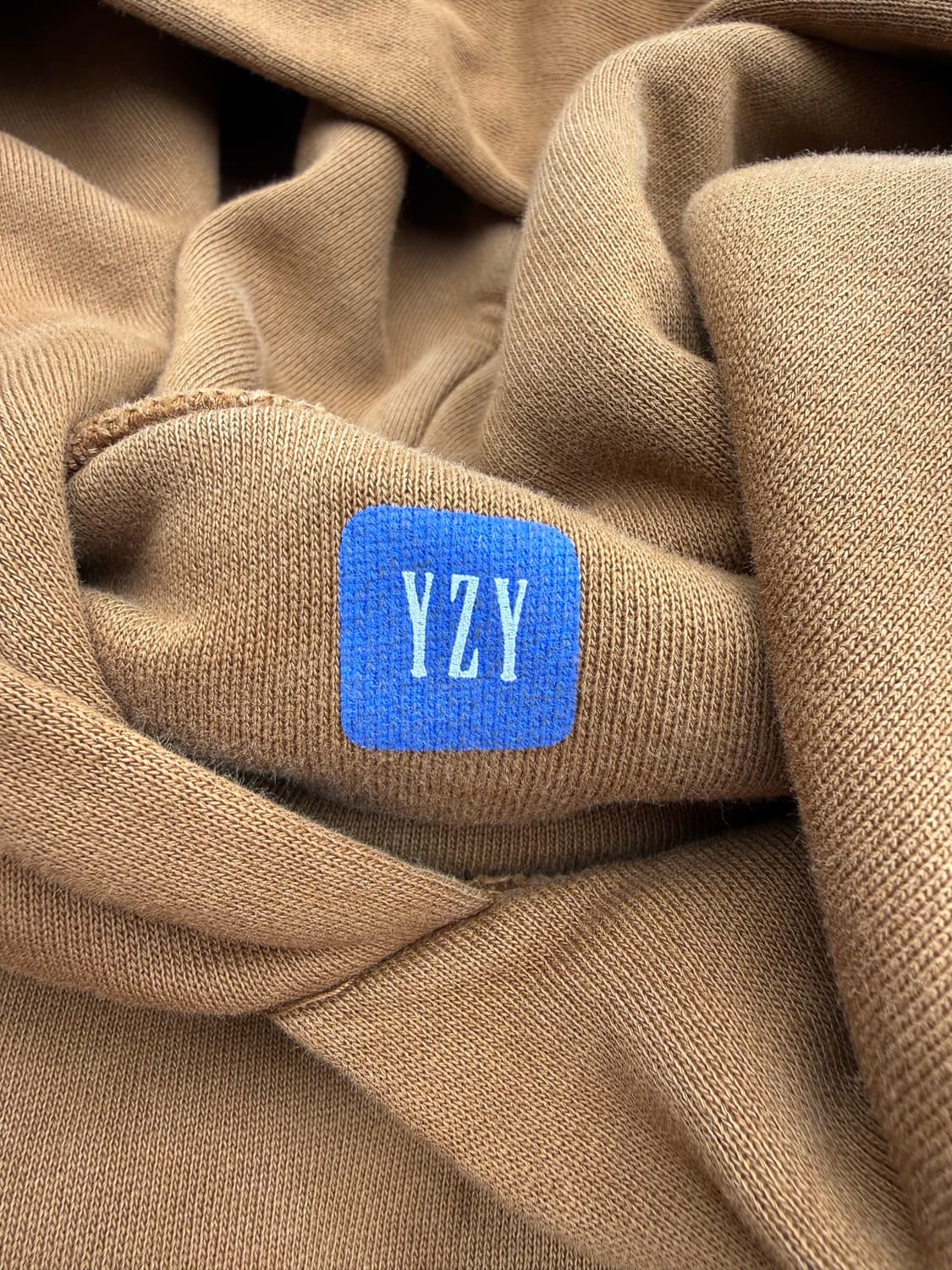 Yeezy X GAP 이지 갭 후드 라이트 브라운 후드티 상품이미지3