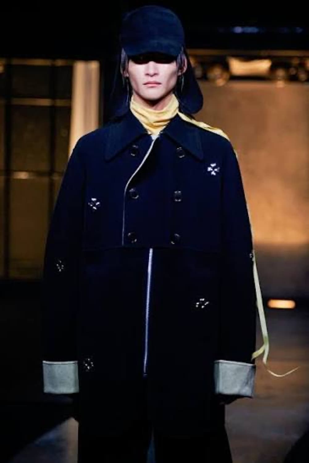 21AW MASU ZIP-UP CLOVER STUDS COAT 마수 코트 상품이미지5