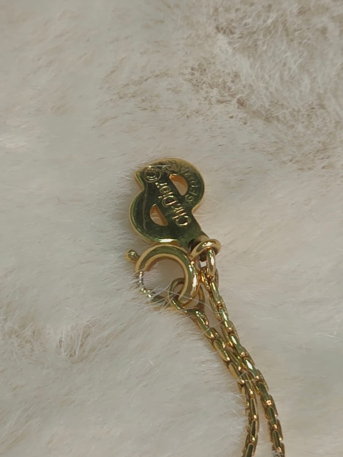 디올 금장 cd로고 큐빅 목걸이 예리목걸이 상품이미지5