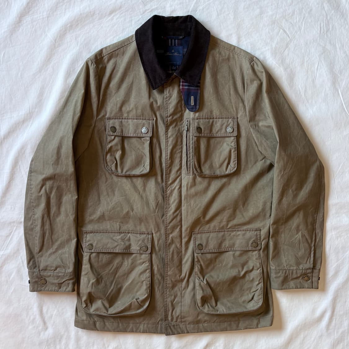 [105] Brooks Brothers 왁스 코튼 필드 자켓 상품이미지1