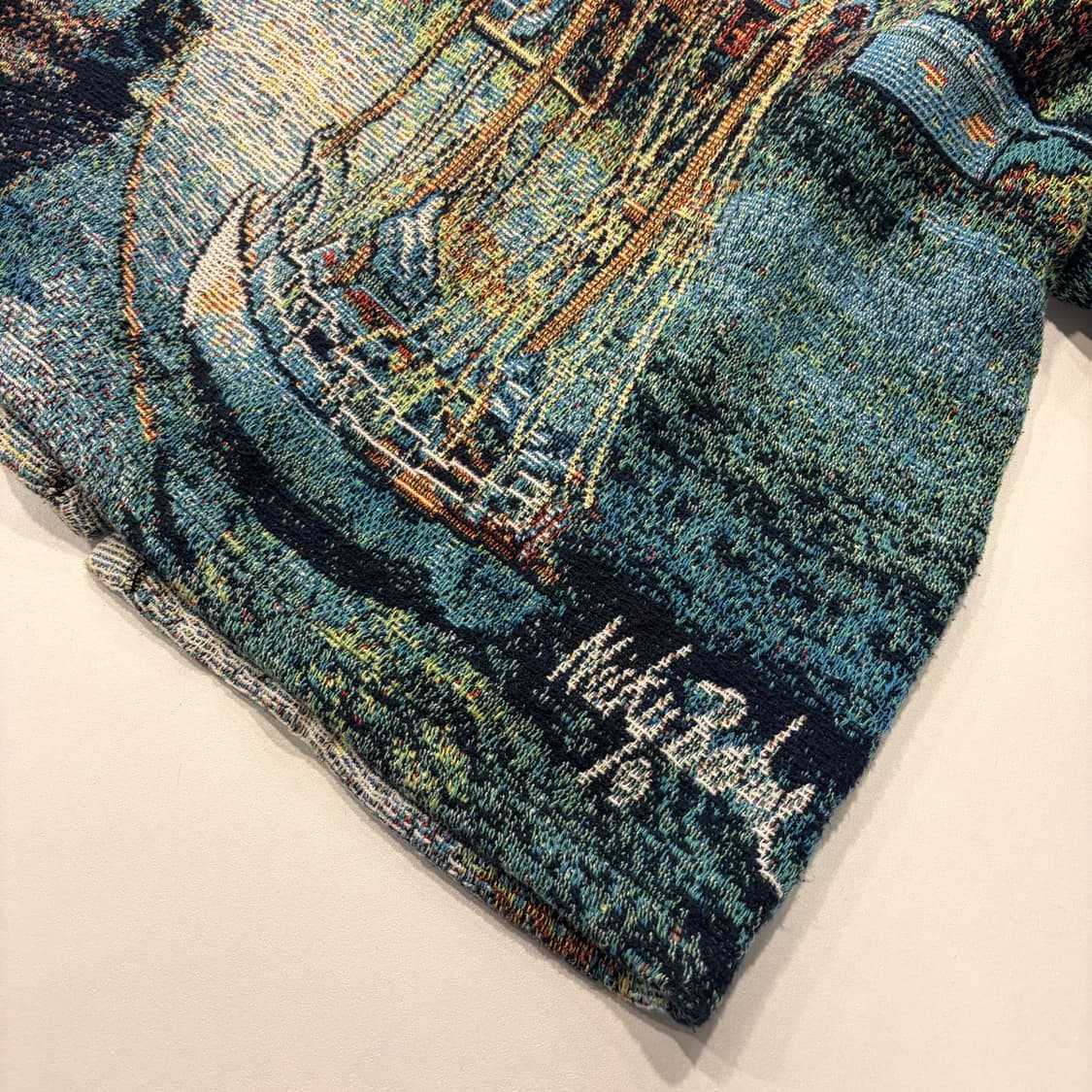 [M] 8-90s SUGERSTREET 빈티지 태피스트리 자켓 C723 상품이미지9