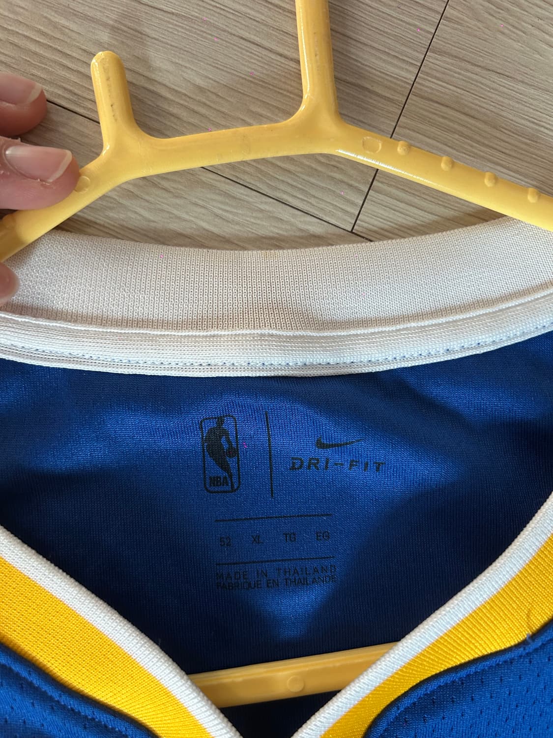 나이키 골든스테이트 워리어스 2018-2019 커리 유니폼 팝니다 상품이미지3