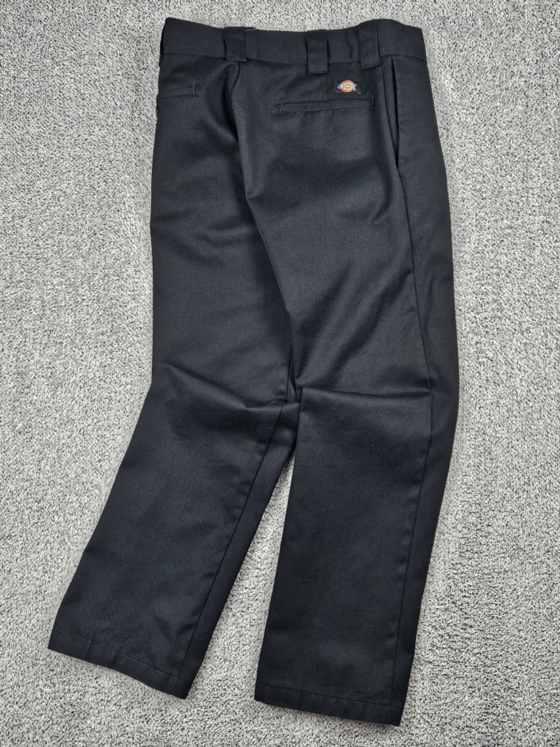 디키즈 베이직 블랙 스트레이트 코튼 팬츠 ( 30X32 )/ 10228 상품이미지4