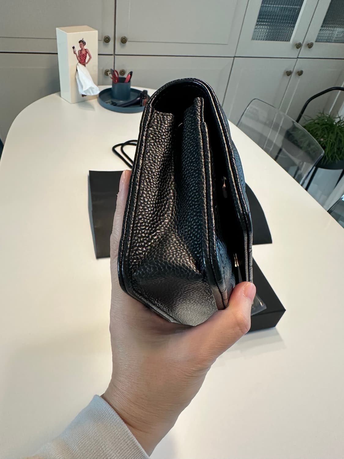 샤넬 woc캐비어 금장 상품이미지3