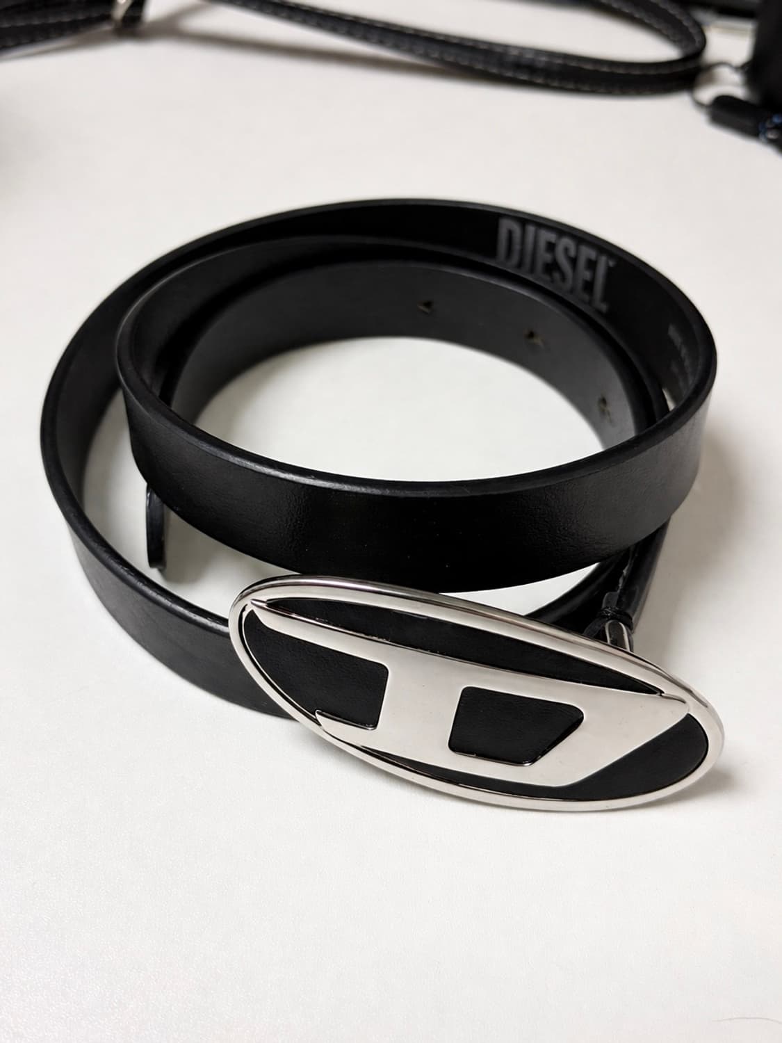 디젤 1DR 버클 레더 벨트 상품이미지3