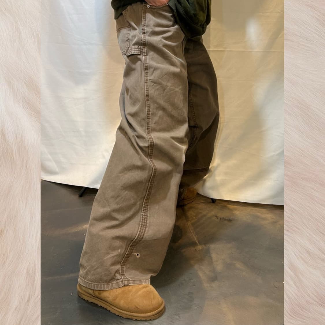 Brown carpenters pants  상품이미지1