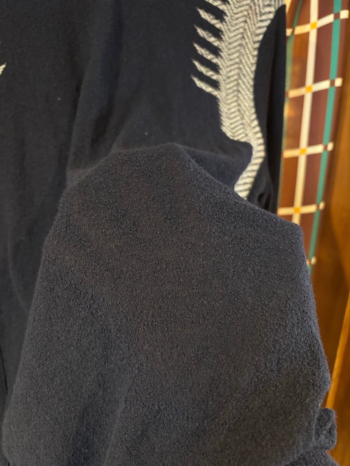 시스템 네이비 니트 상품이미지2