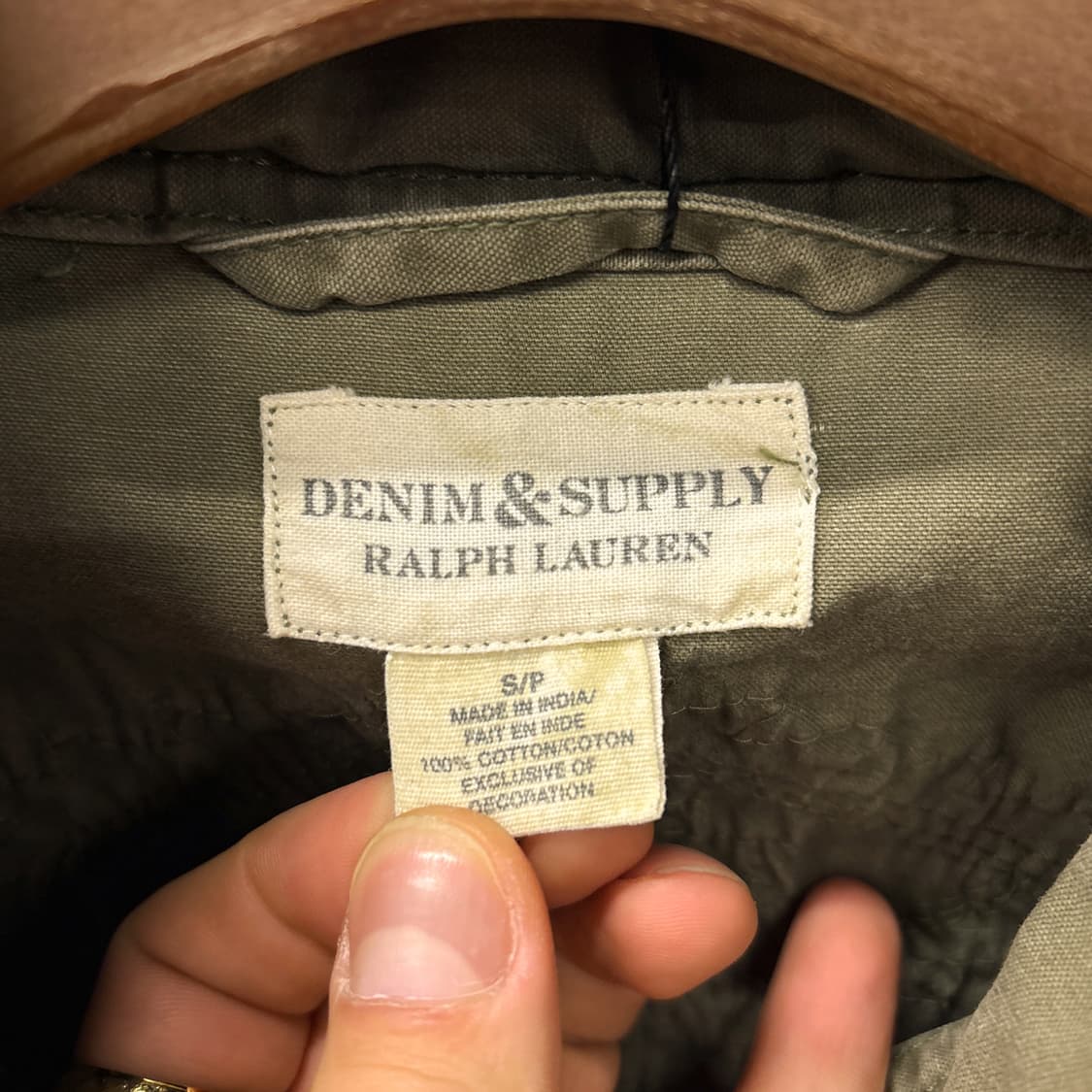 00s 데님 앤 서플라이 아즈텍 비즈아트 M-65 필드자켓 N1228 상품이미지8