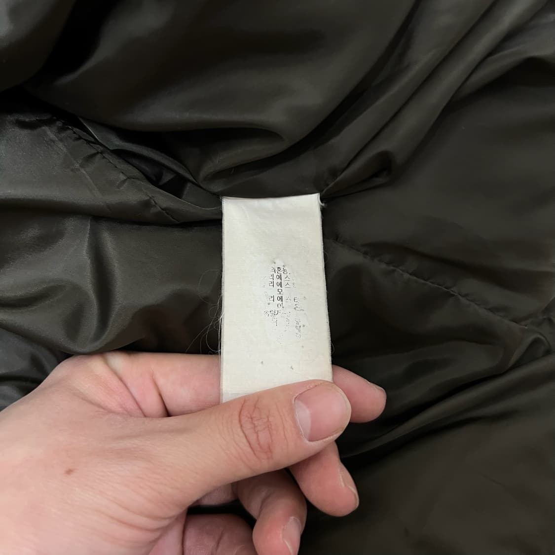 빈폴 바이크리페어샵 버튼 클래식 패딩코트 S/90  상품이미지5
