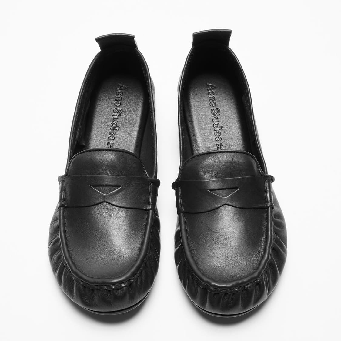 [37]아크네스튜디오 26ss 레더 로퍼/블랙 상품이미지2