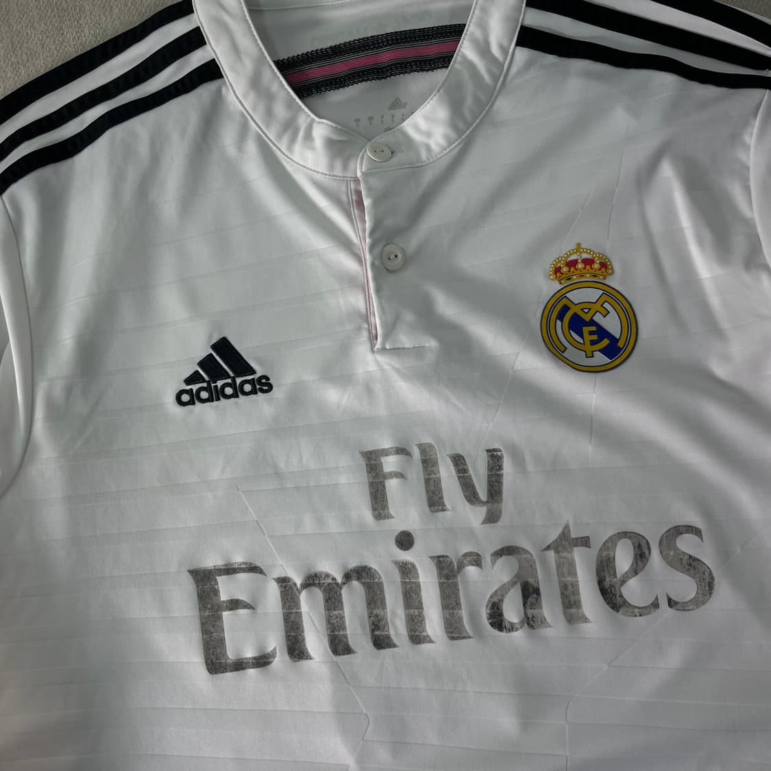 100 아디다스 레알마드리드 14-15 벤제마 마킹 홈 유니폼 상품이미지3