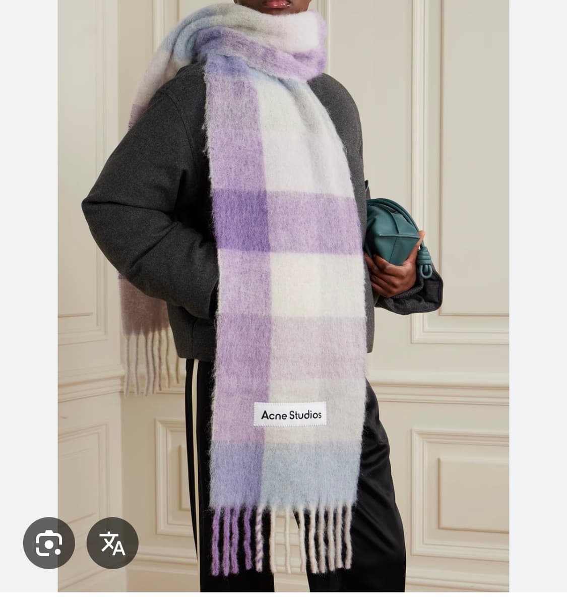 Acne 아크네 머플러 + 에스제이 캐시미어 장갑  상품이미지7