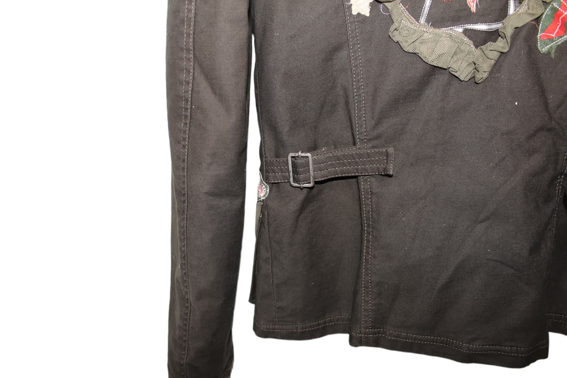  John Galliano Floral Patch Jacket 상품이미지10