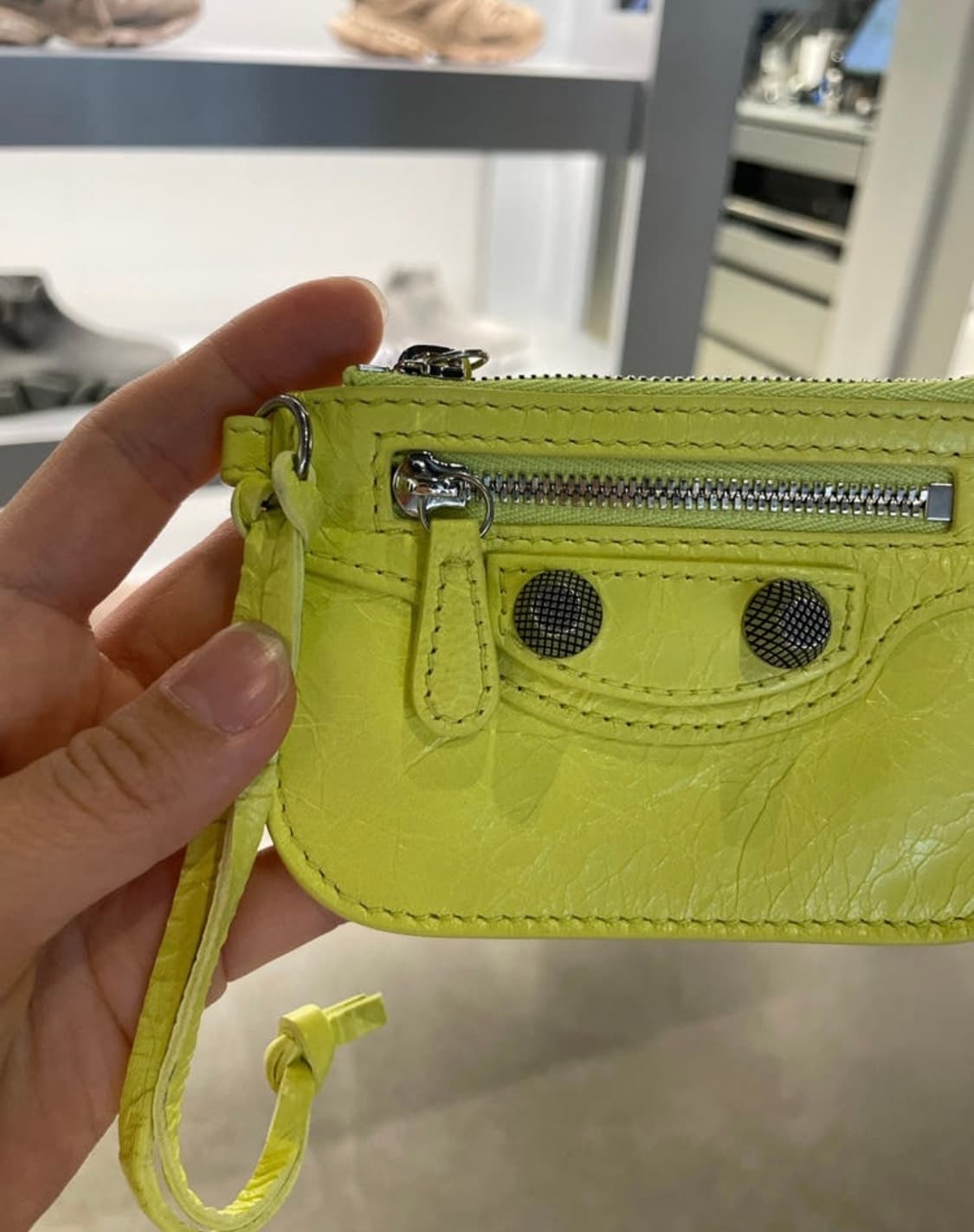 (새상품) 발렌시아가 르카골 램스킨 카드지갑 발렌시아가카드지갑 상품이미지5