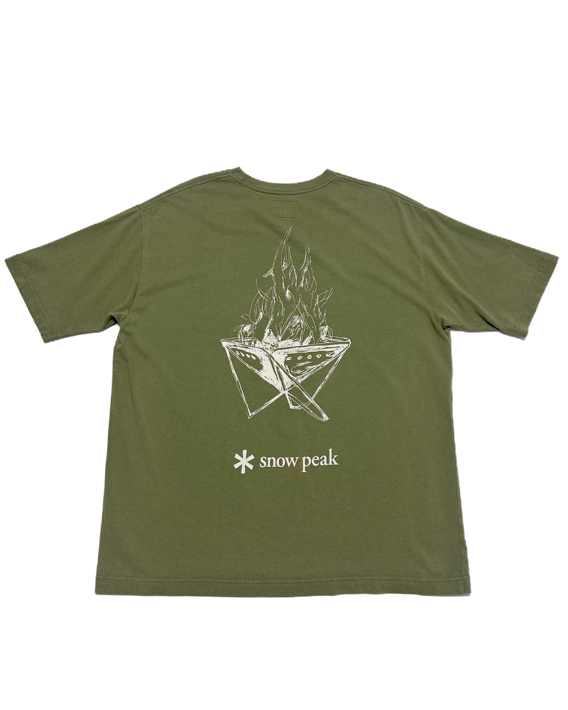 (M)스노우피크 X 저널스탠다드  티셔츠 camp fire t-shirt 상품이미지1