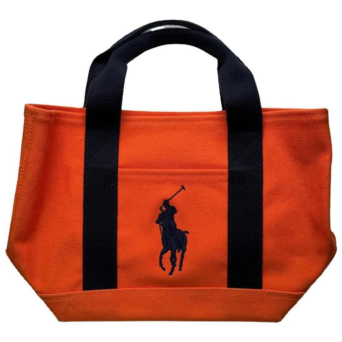 폴로 랄프로렌 빅포니 캔버스 토트백 오렌지 상품이미지1