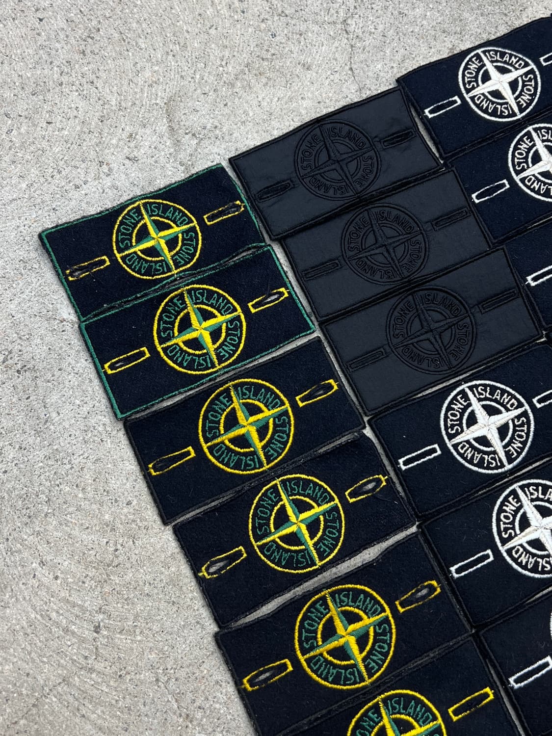 스톤아일랜드 와펜 / 그린엣지 , 올드 , 쉐도우 , 화이트 , 오리지널 상품이미지3