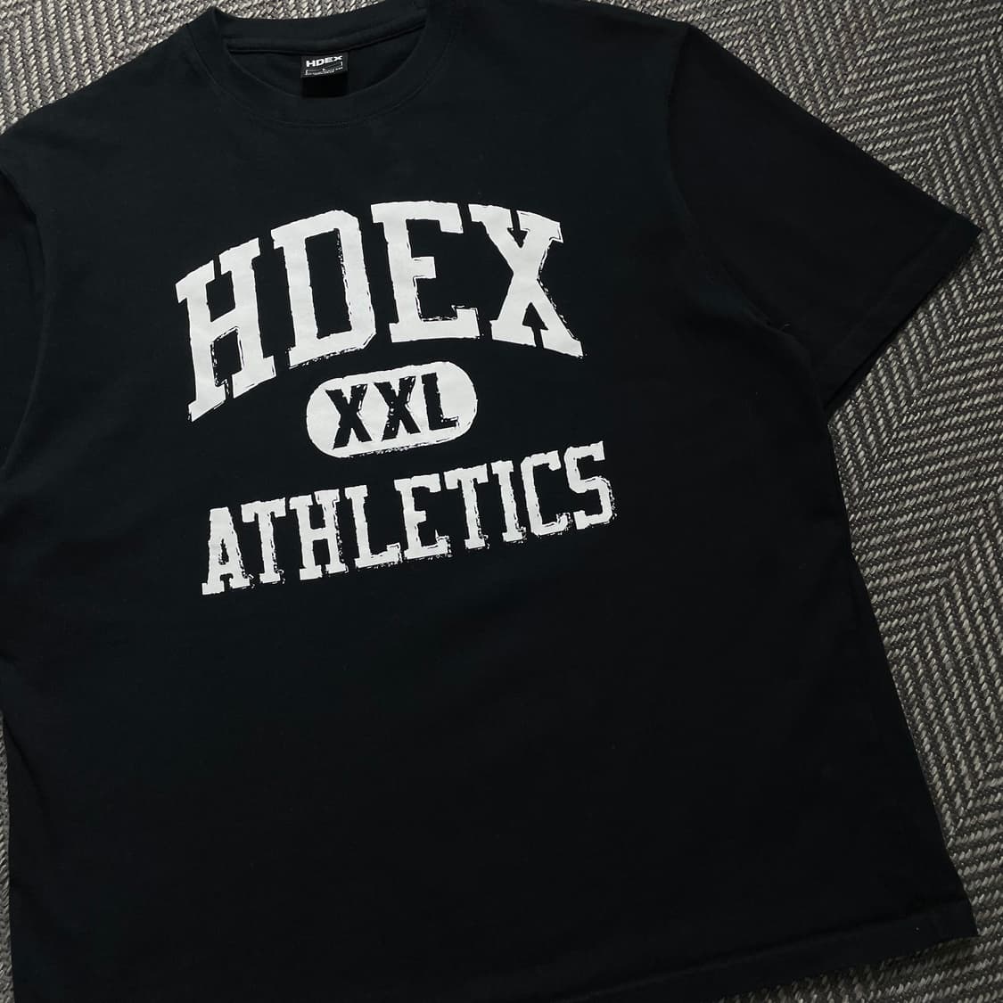 HDEX ATHLETICS 빅로고 블랙 반팔 티셔츠 y 4570 상품이미지4