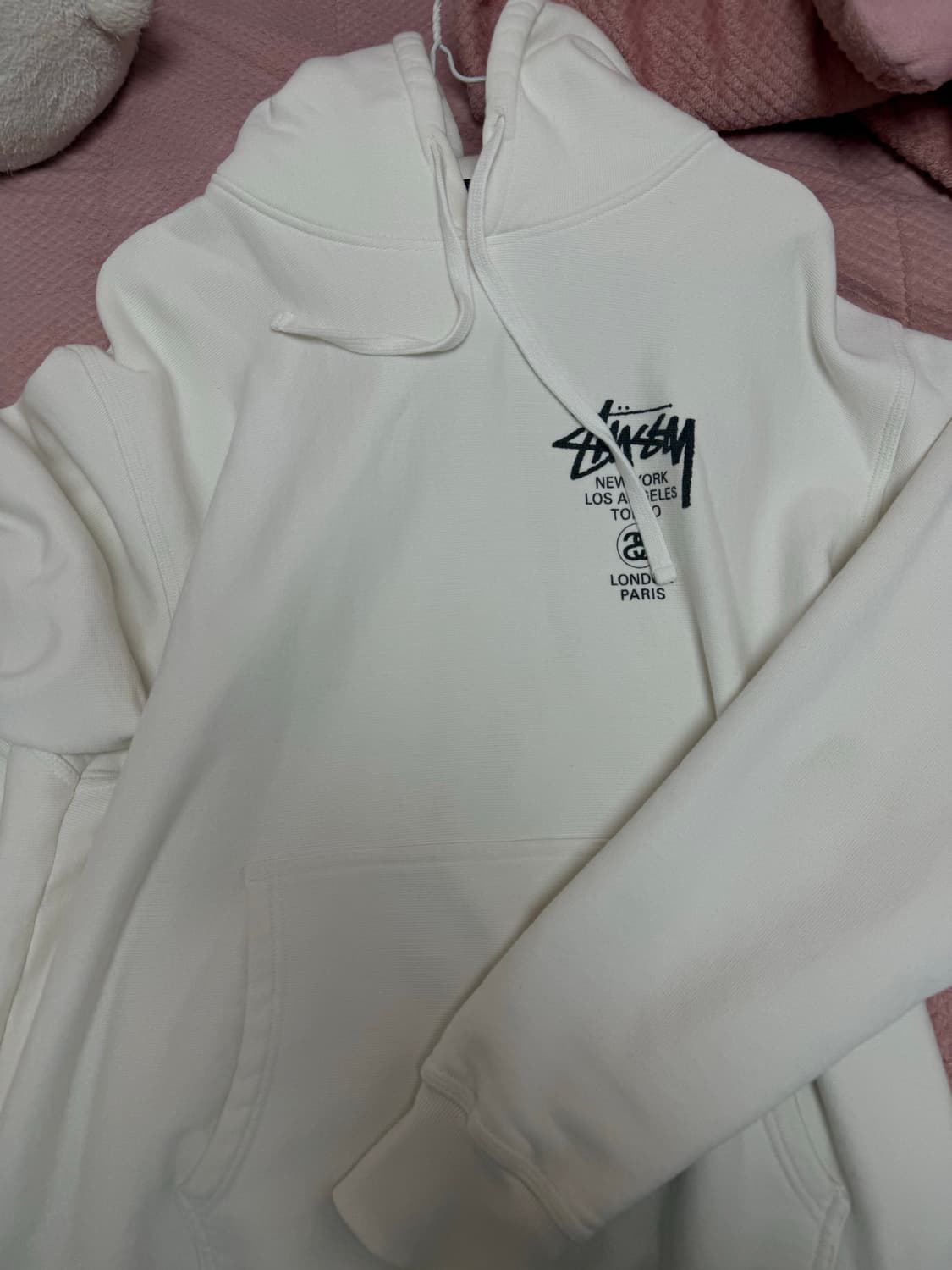 스투시 월드투어 후드티 미디움 상품이미지4