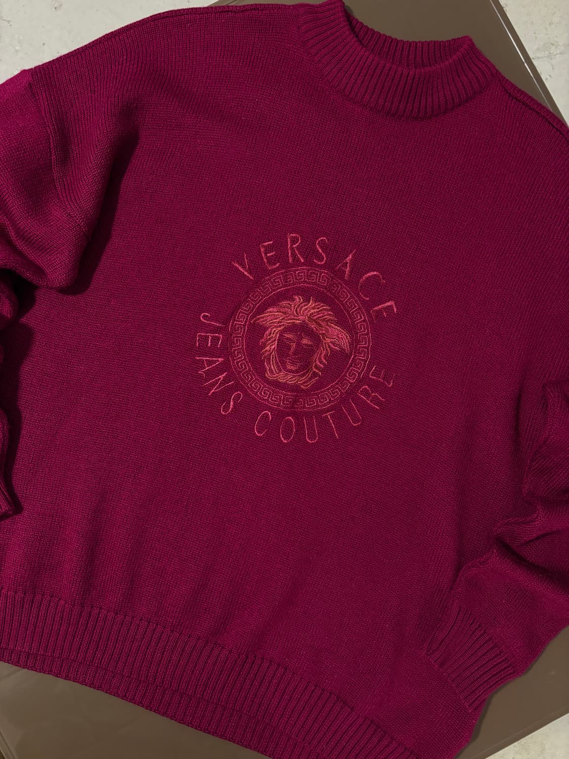 베르사체 90‘s 니트 상품이미지5