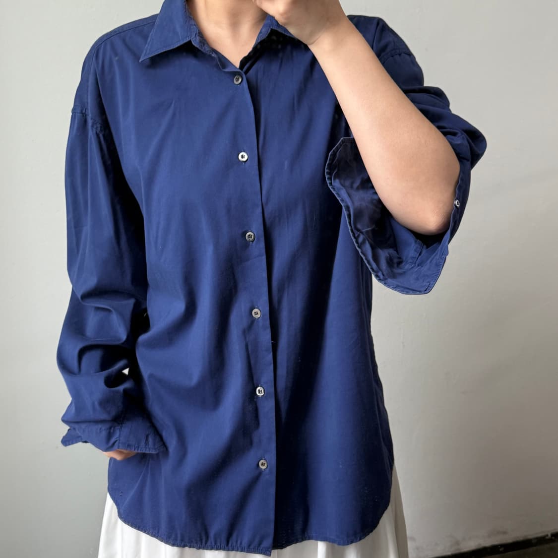 [41] 프라다 네이비 셔츠 상품이미지2