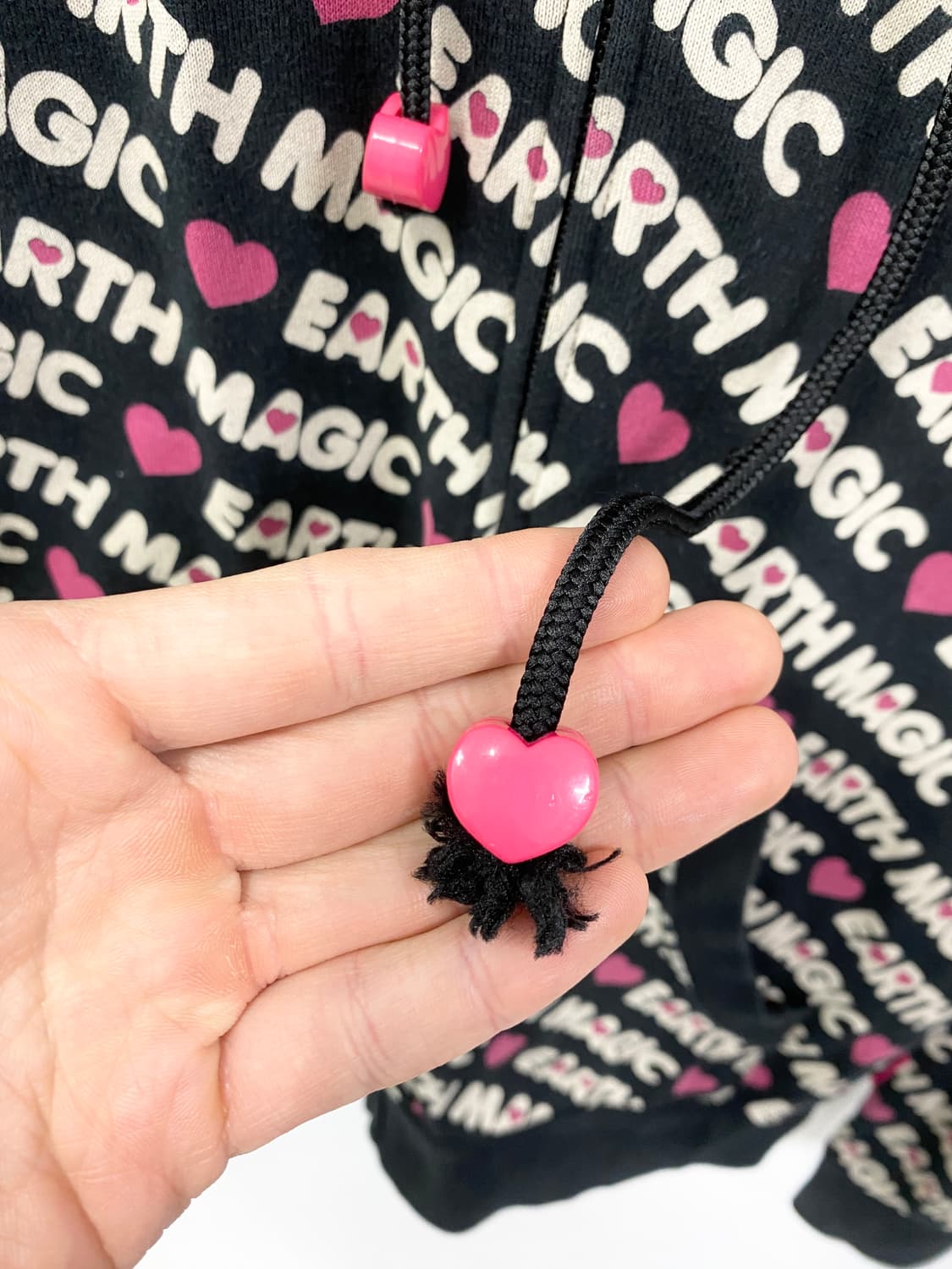 [EARTH MAGIC] 네코미미 팝갸루 레터링 후드집업 상품이미지7