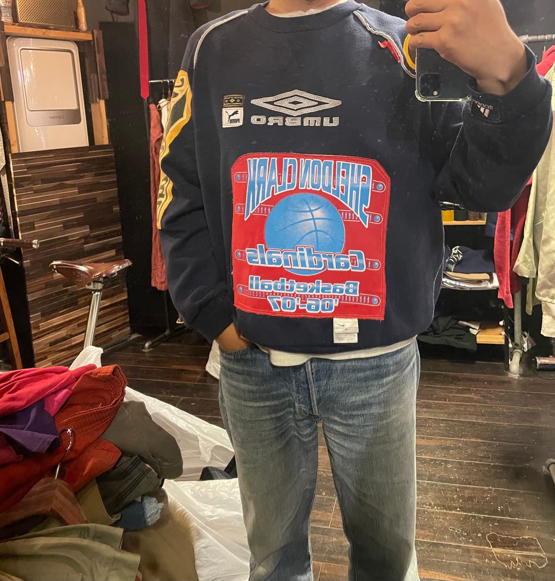 90s 엄브로 커스텀 맨투맨 상품이미지7