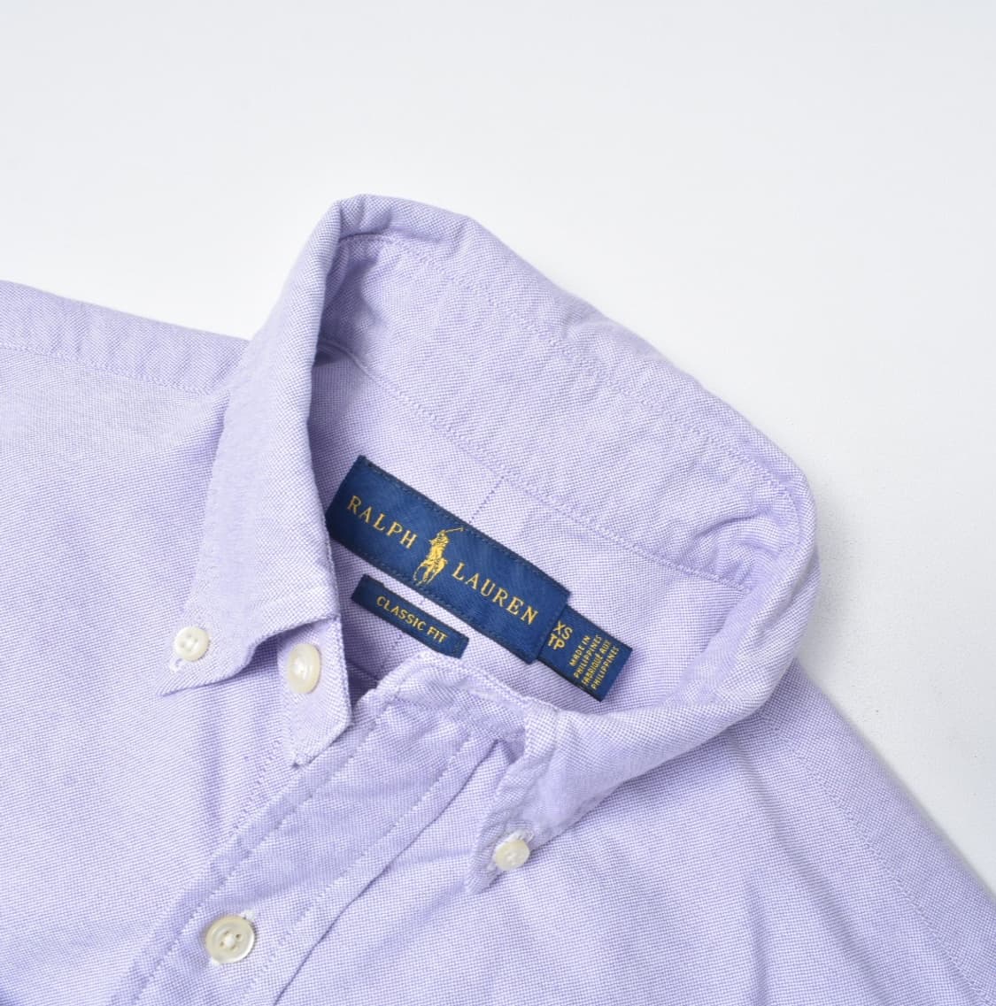 폴로랄프로렌 신형라벨 옥스포드 셔츠 XS 상품이미지6