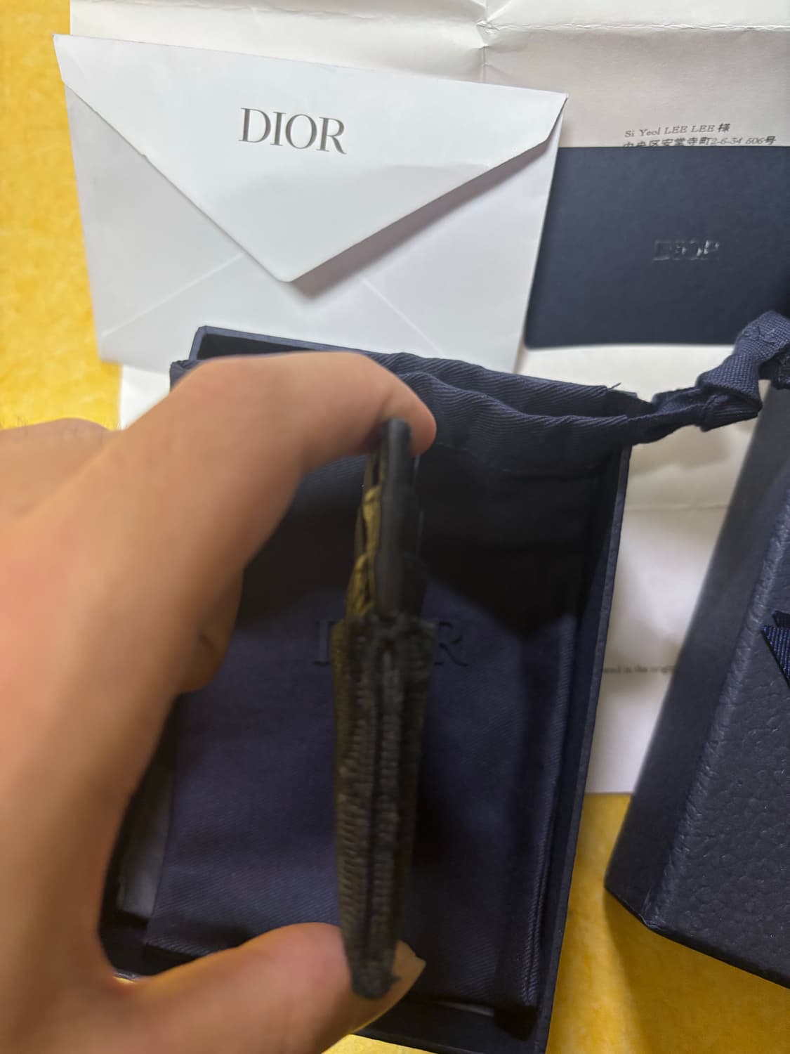 디올 오블리크 카드지갑 상품이미지6